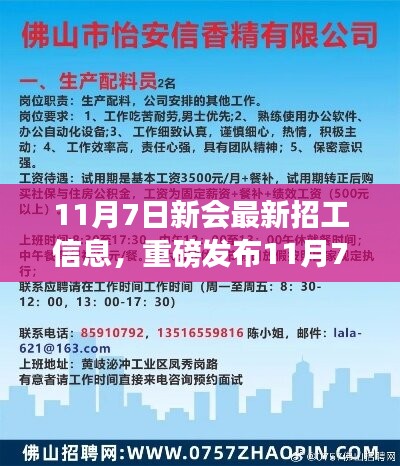 11月7日新会最新高科技招工信息，领略科技魅力，革新生活体验