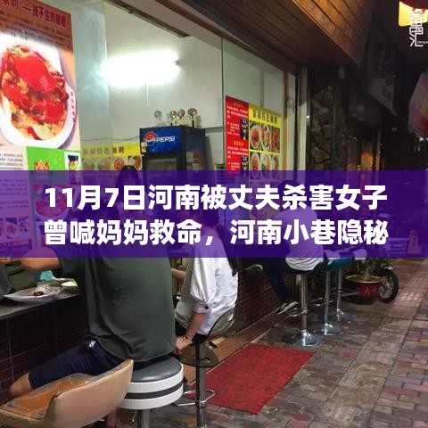 河南悲剧背后的探索，特色小店与被害女子的秘密小巷故事