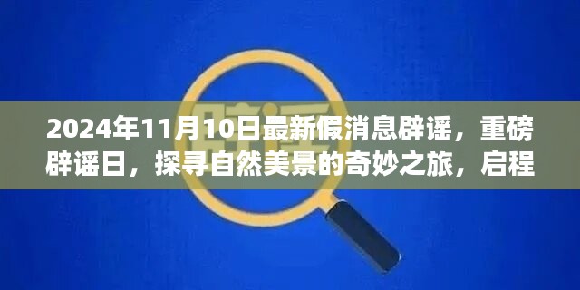 重磅辟谣日，探寻自然美景的奇妙之旅，启程寻找心灵宁静