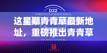 青青草最新科技绿洲，体验前沿功能，领略生活瞬间升级的魅力