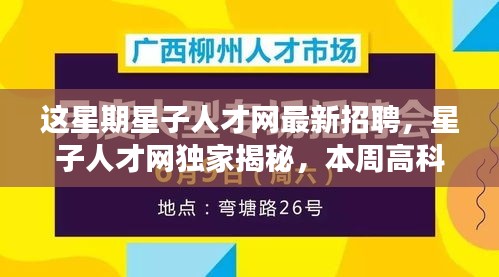 星子人才网独家揭秘，本周高科技产品更新引领未来招聘新潮流，最新招聘信息大放送