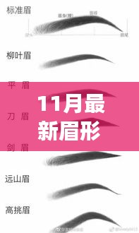 11月落尾眉新画法，眉间故事，温情时光