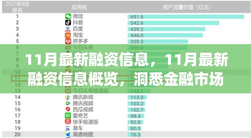 洞悉金融机遇与挑战，11月最新融资信息全景概览