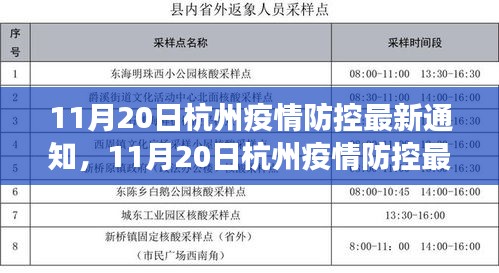 杭州疫情防控最新通知解读及应对策略发布，细节解读与行动指南（11月20日更新）