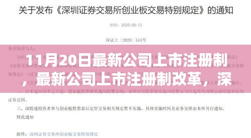 最新公司上市注册制改革深度探析与观点阐述，11月20日全新解读