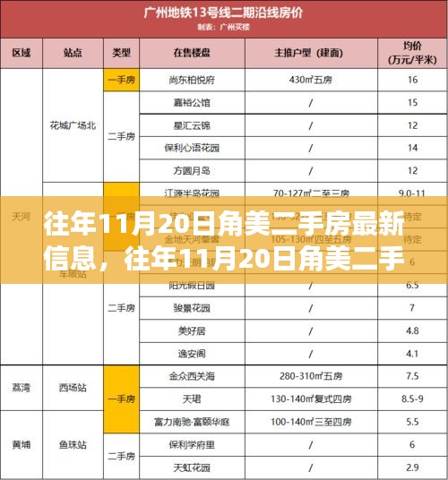 往年11月20日角美二手房市场最新洞察与多方观点探析