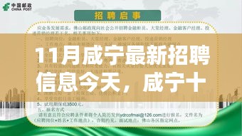 11月咸宁最新招聘信息今天，咸宁十一月，工作友情的温馨篇章