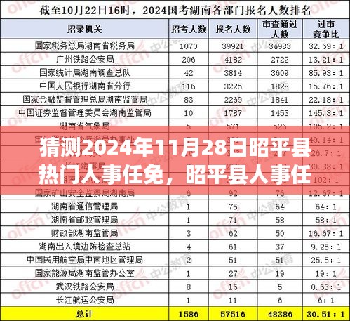 昭平县人事变动预测，2024年11月28日人事任免指南及变动趋势分析