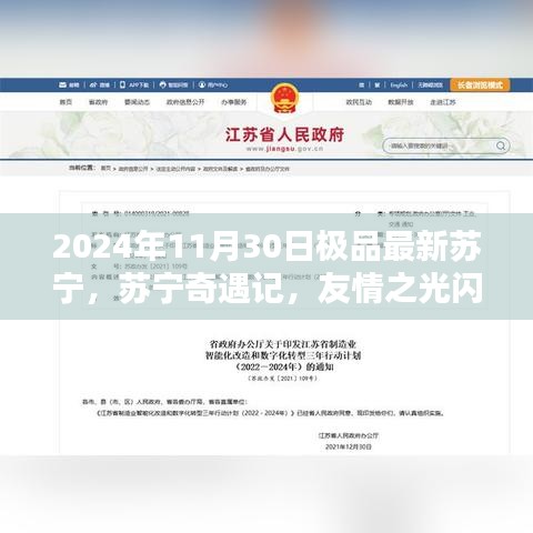 苏宁奇遇记，友情之光闪耀购物狂欢日，2024年11月30日极品盛典