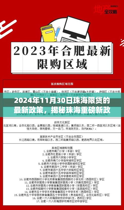 揭秘珠海限贷新政，科技革新引领智能金融生态圈全新体验（2024年11月30日最新政策）