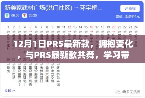 PRS最新款，拥抱变化，共舞学习之旅，自信与成就感的源泉