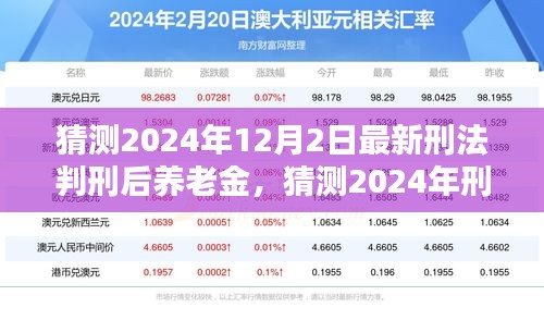 洞悉未来养老保障新动向，2024年刑法改革后养老金调整趋势猜测