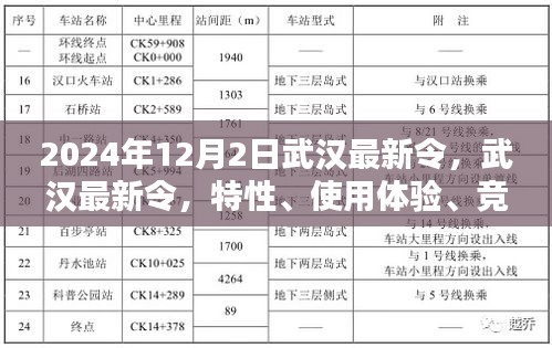 武汉最新令深度解析，特性、体验、竞品对比与目标用户群体（2024版）