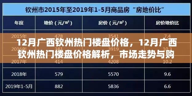 12月广西钦州热门楼盘价格解析及市场走势，购房指南