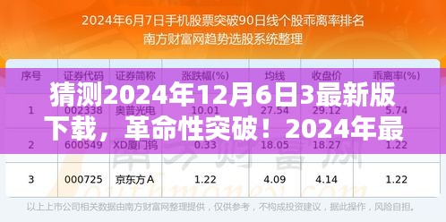 猜测2024年12月6日3最新版下载，革命性突破！2024年最新版下载盛宴——科技重塑未来，体验无限可能