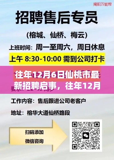 往年12月6日仙桃市最新招聘启事，往年12月6日仙桃市最新招聘启事深度评测与介绍