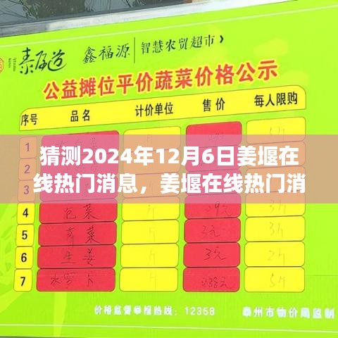 2024年12月6日姜堰在线热门消息深度解析与全新体验预测