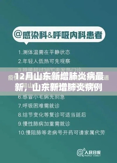 山东新增肺炎病例最新动态，深度解析与科普知识普及