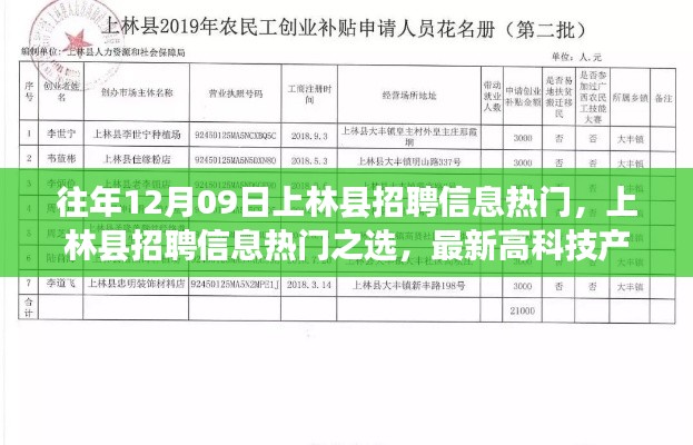 往年12月09日上林县招聘信息热门，上林县招聘信息热门之选，最新高科技产品深度解析与体验报告