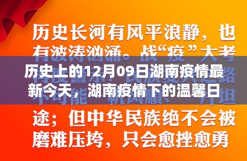 湖南疫情下的爱与陪伴，温馨日常与爱的故事，今日疫情最新更新（12月09日）