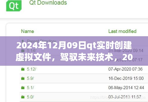 QT实时虚拟文件创建之旅，驾驭未来技术的励志之旅（2024年12月09日）