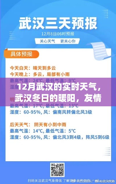 武汉冬日的暖阳，友情趣事与实时天气的交响乐章