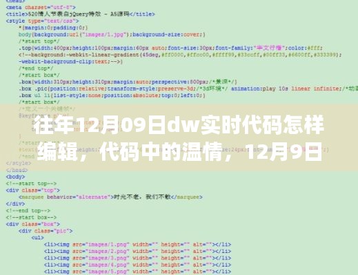 温情编程日常，DW实时编辑魔法与友情在代码中的闪耀
