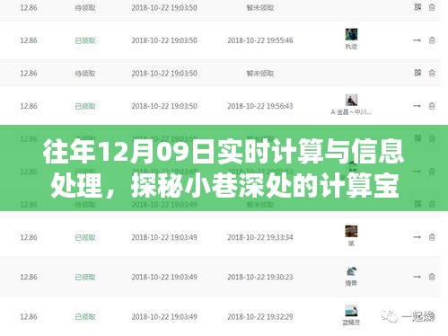 探秘小巷深处的计算宝藏，实时计算与信息处理领域的独特小店