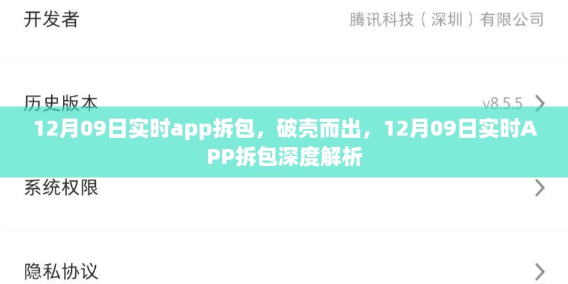 12月09日实时APP拆包深度解析，破壳而出，洞悉应用内部结构