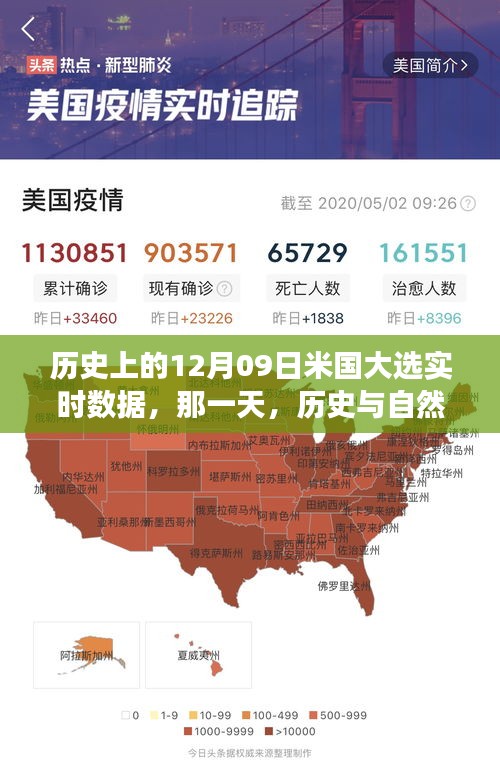 十二月九日米国大选奇迹之旅，历史、自然美景与实时数据的碰撞探索