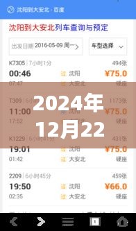 揭秘，如何轻松查询2024年12月22日火车实时到站信息——小红书攻略教你一招！