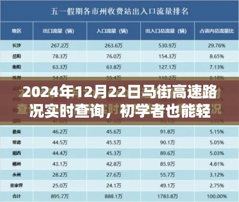 初学者也能轻松掌握，2024年12月22日马街高速路况实时查询详细步骤指南