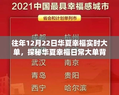 探秘华夏幸福日常大单背后的神秘小巷，独特小店揭秘日常繁华中的隐秘故事