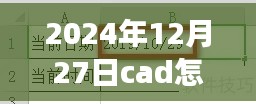 超越时空，掌握CAD实时日期插入技巧，激发潜能之旅（2024年指南）