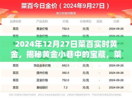 揭秘黄金宝藏，菜百黄金特色小店的奇遇之旅（2024年12月27日菜百实时黄金）