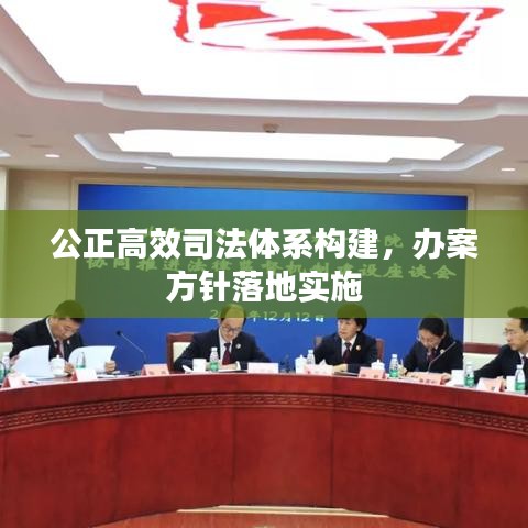 公正高效司法体系构建，办案方针落地实施