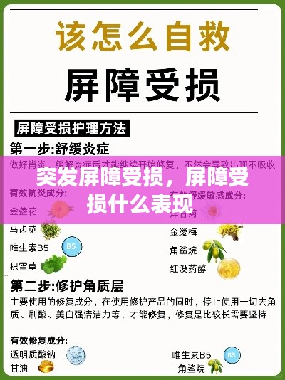 突发屏障受损，屏障受损什么表现 