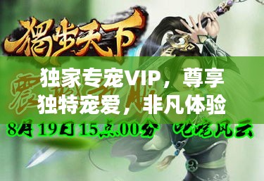 独家专宠VIP，尊享独特宠爱，非凡体验独步天下