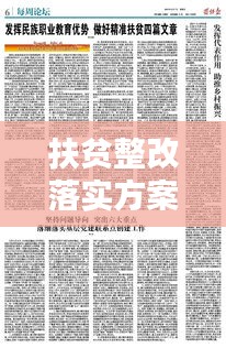 扶贫整改落实方案深度解析，关键论述指引脱贫攻坚之路