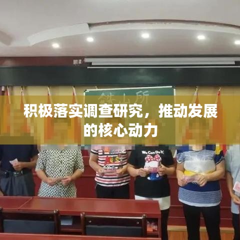 积极落实调查研究，推动发展的核心动力