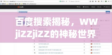 百度搜索揭秘，WWjiZZjiZZ的神秘世界探索