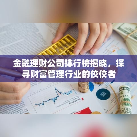 金融理财公司排行榜揭晓，探寻财富管理行业的佼佼者