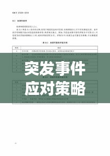 突发事件应对策略，高效查看与管理突发事件的方法